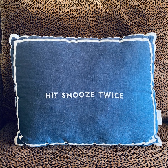 kate spade Other - Kate Spade Hit Snooze Twice Pillow